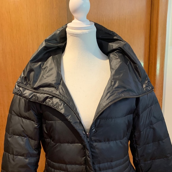 Eileen Fisher Long Down Coat - Picture 5 of 6